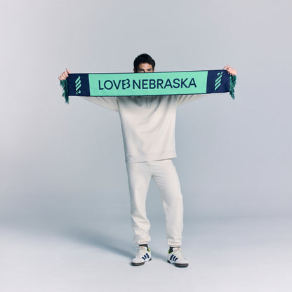 LOVB Nebraska Volleyball Scarf
