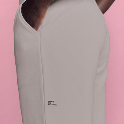 LOVB Essentials Cement Wide Leg Sweatpants