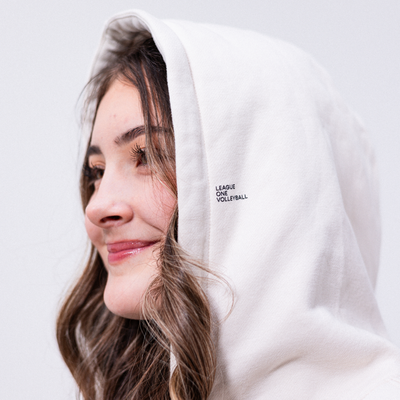 LOVB Volleyball Bone Hybrid Hoodie