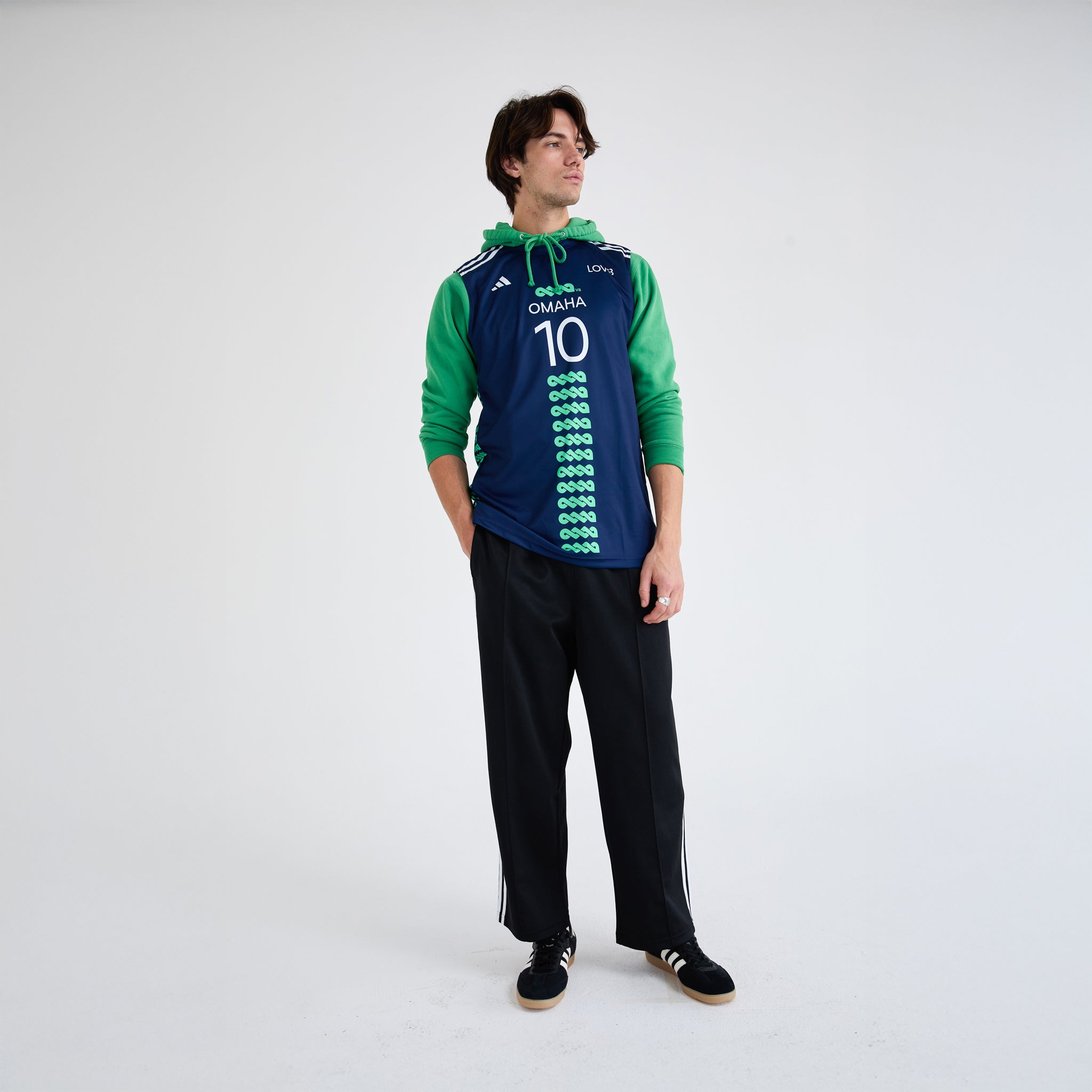 LOVB Omaha Replica Jersey Larson #10 Collectors Edition