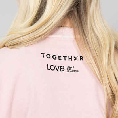 LOVB x TOGETHXR Everyone Watches Women's Volleyball T-Shirt Pre-Order