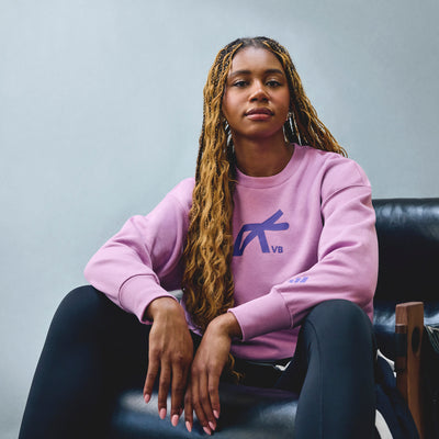 LOVB Austin x Adidas Cropped Crewneck Sweatshirt