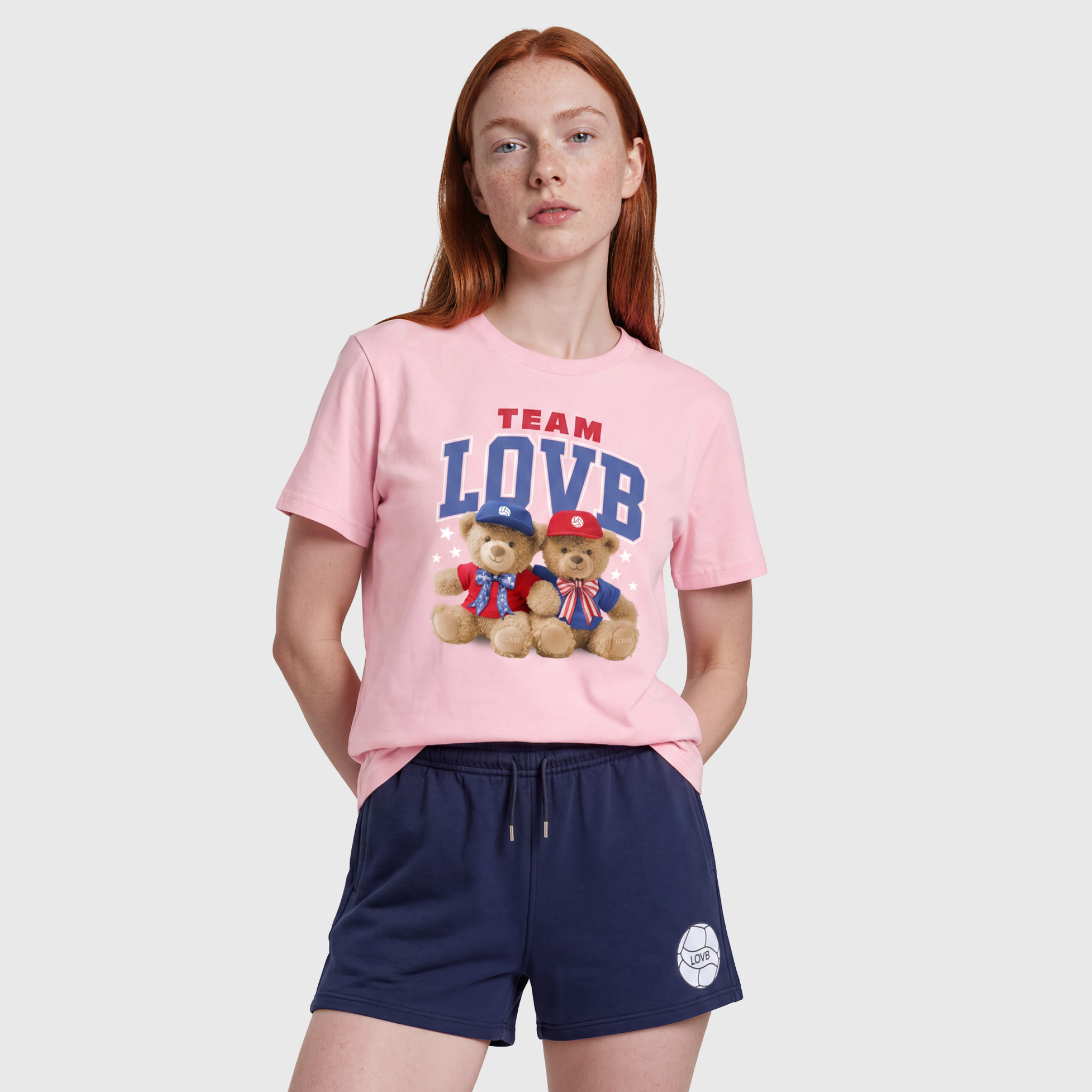 LOVB Americana Teddy Bear T-Shirt