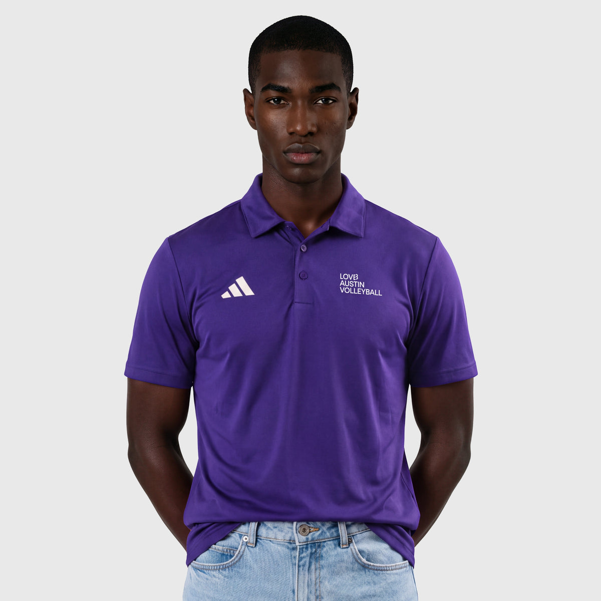 LOVB Austin x adidas Ultimate 365 Solid Polo