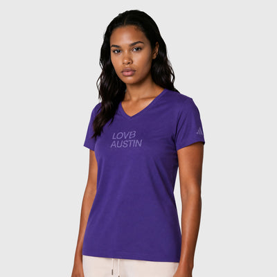 LOVB Austin x adidas V Neck Tee