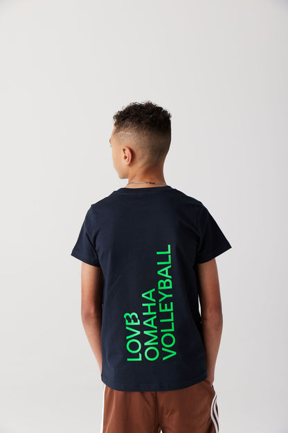 LOVB Omaha Backronym T-Shirt Youth