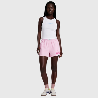 LOVB Volleyball Cherries Women's Boxy Short