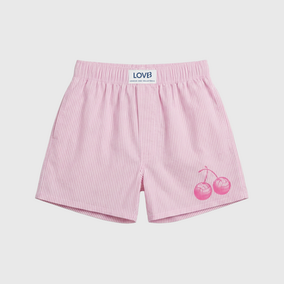 LOVB Volleyball Cherries Women's Boxy Short