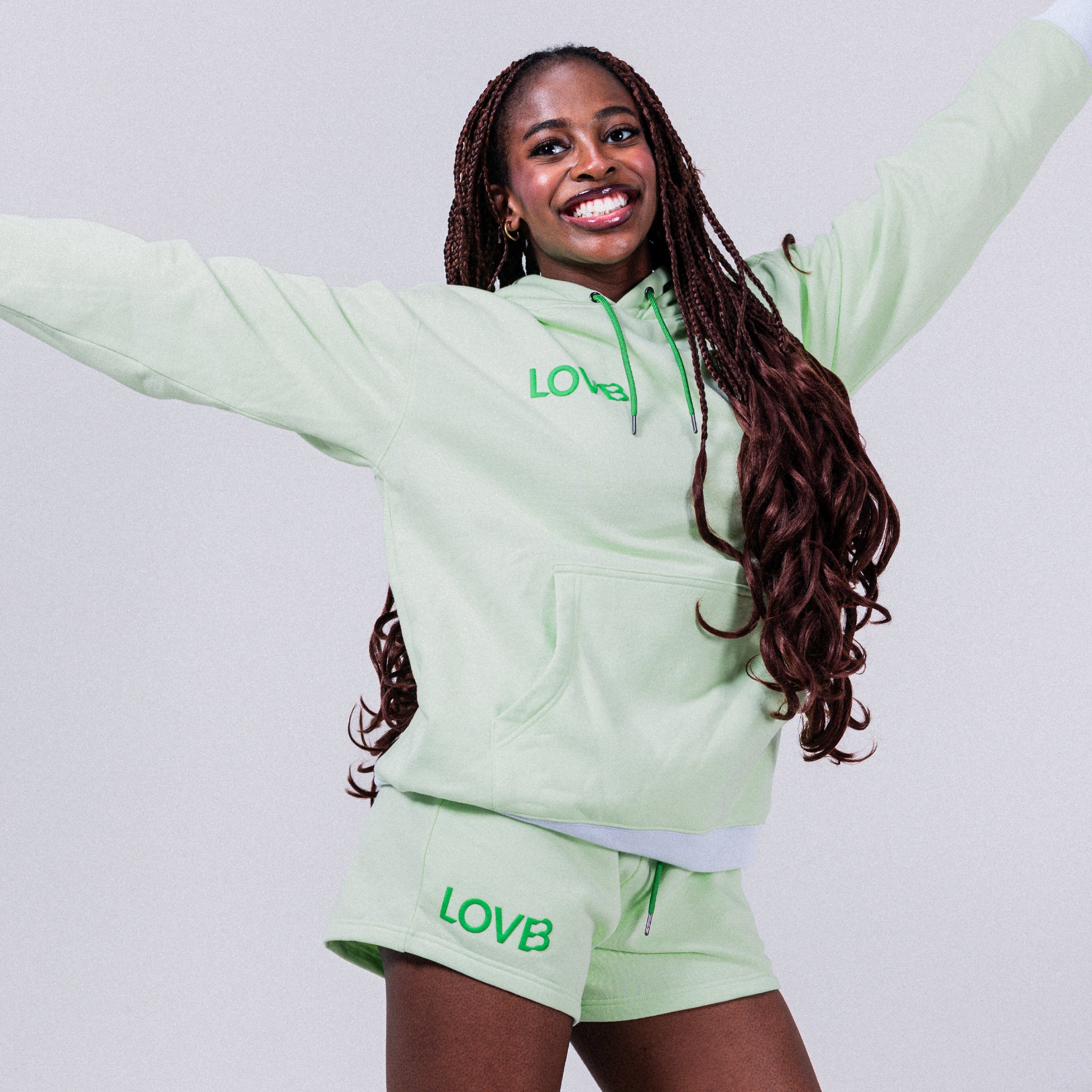 LOVB Candy Court Mint Green Short – Shop.LOVB.com