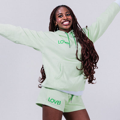 LOVB Candy Court Mint Green Short