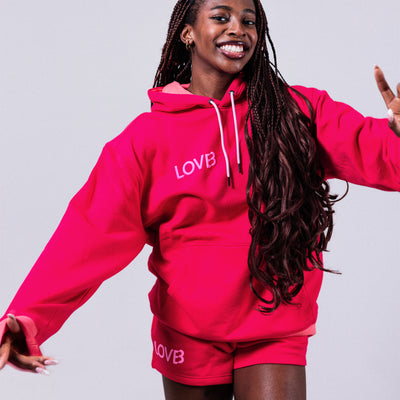 LOVB Candy Court Watermelon Short