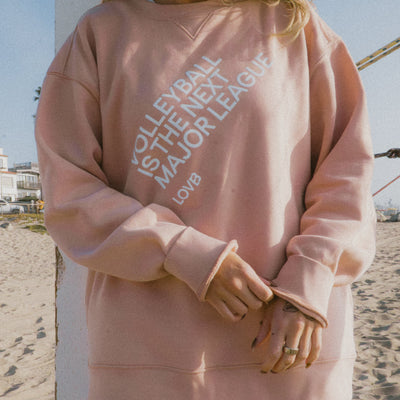 LOVB Volleyball Next Major League™ Hybrid Crewneck