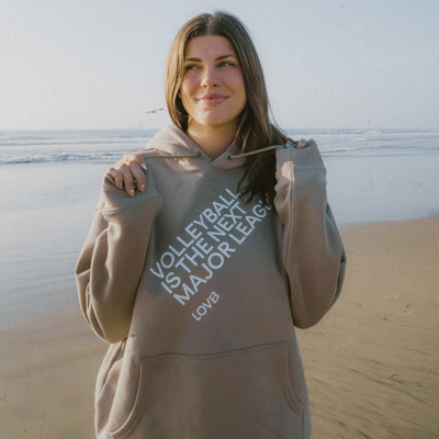 LOVB Volleyball Next Major League™ Cement Hoodie
