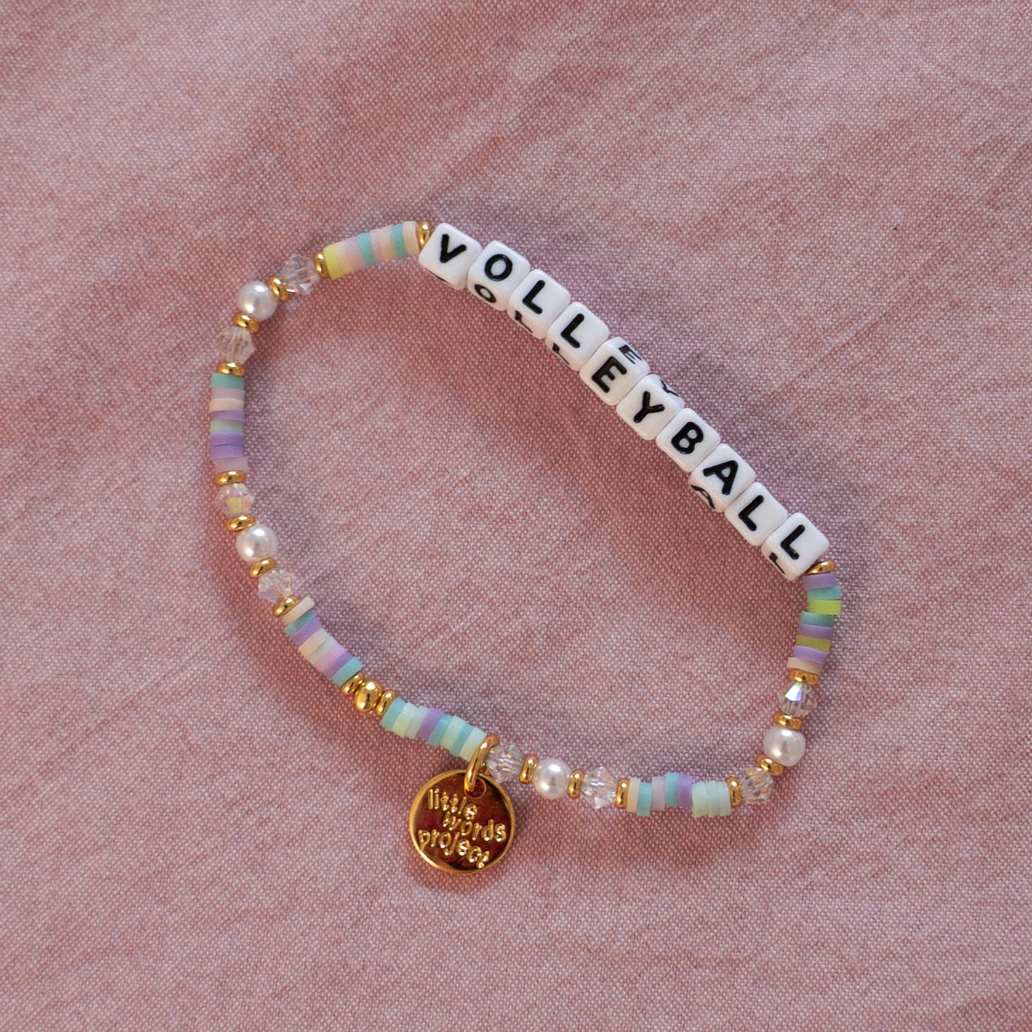 Volleyball Beaded Bracelet