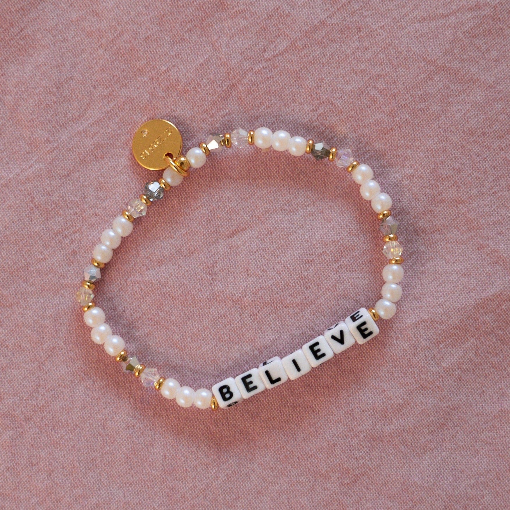 Believe Beaded Bracelet