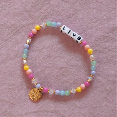 L1VB Beaded Bracelet