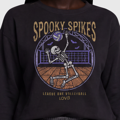 Spooky Spikes Halloween Crewneck