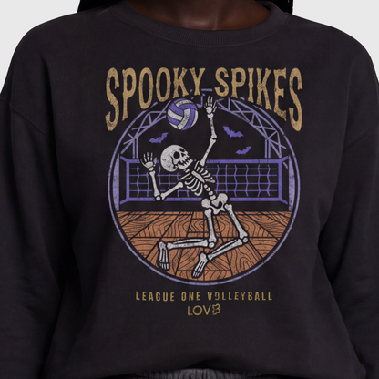 Spooky Spikes Halloween Crewneck