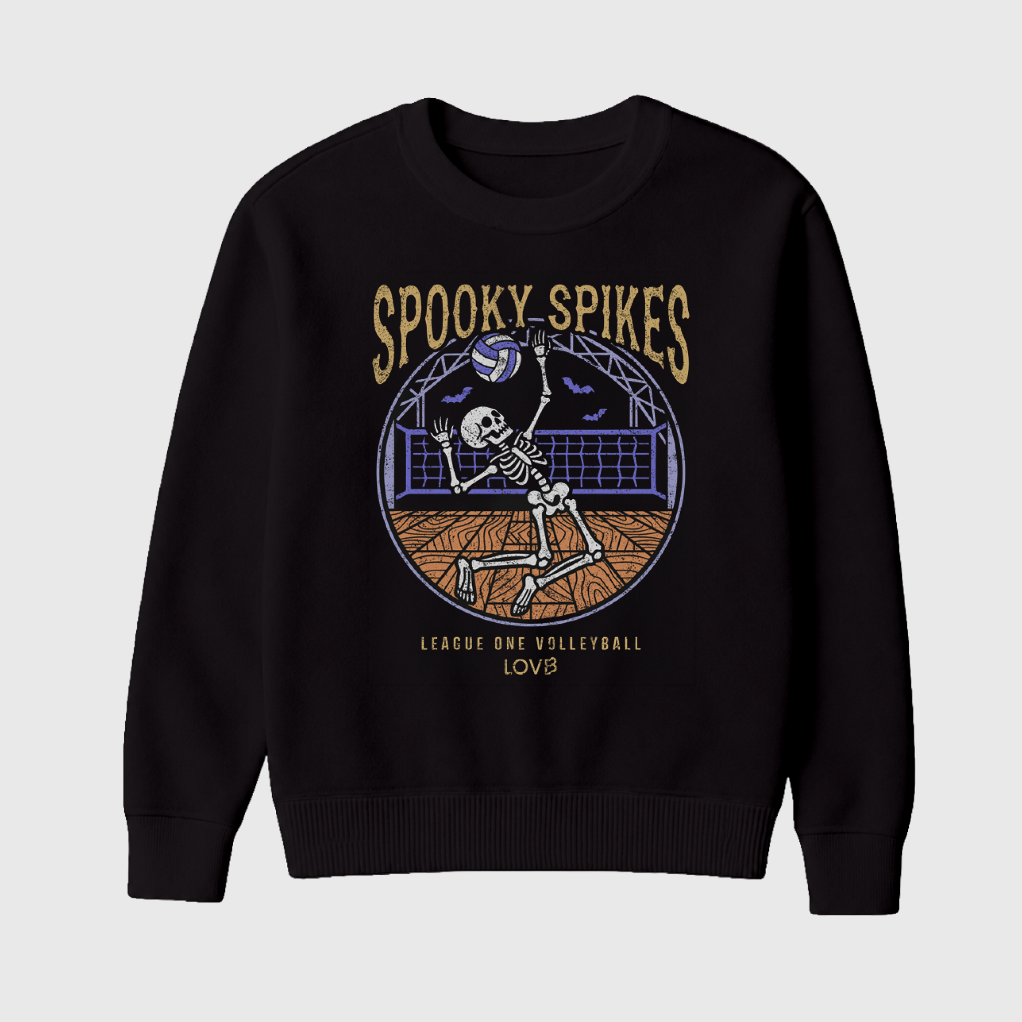 Spooky Spikes Halloween Crewneck
