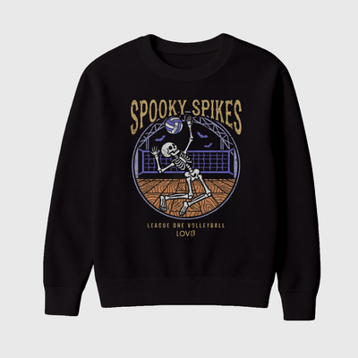 Spooky Spikes Halloween Crewneck