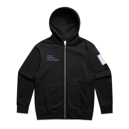 LOVB Austin First Serve Full Zip Hoodie