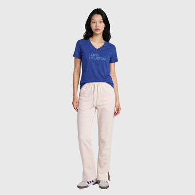 LOVB Houston x adidas V Neck Tee