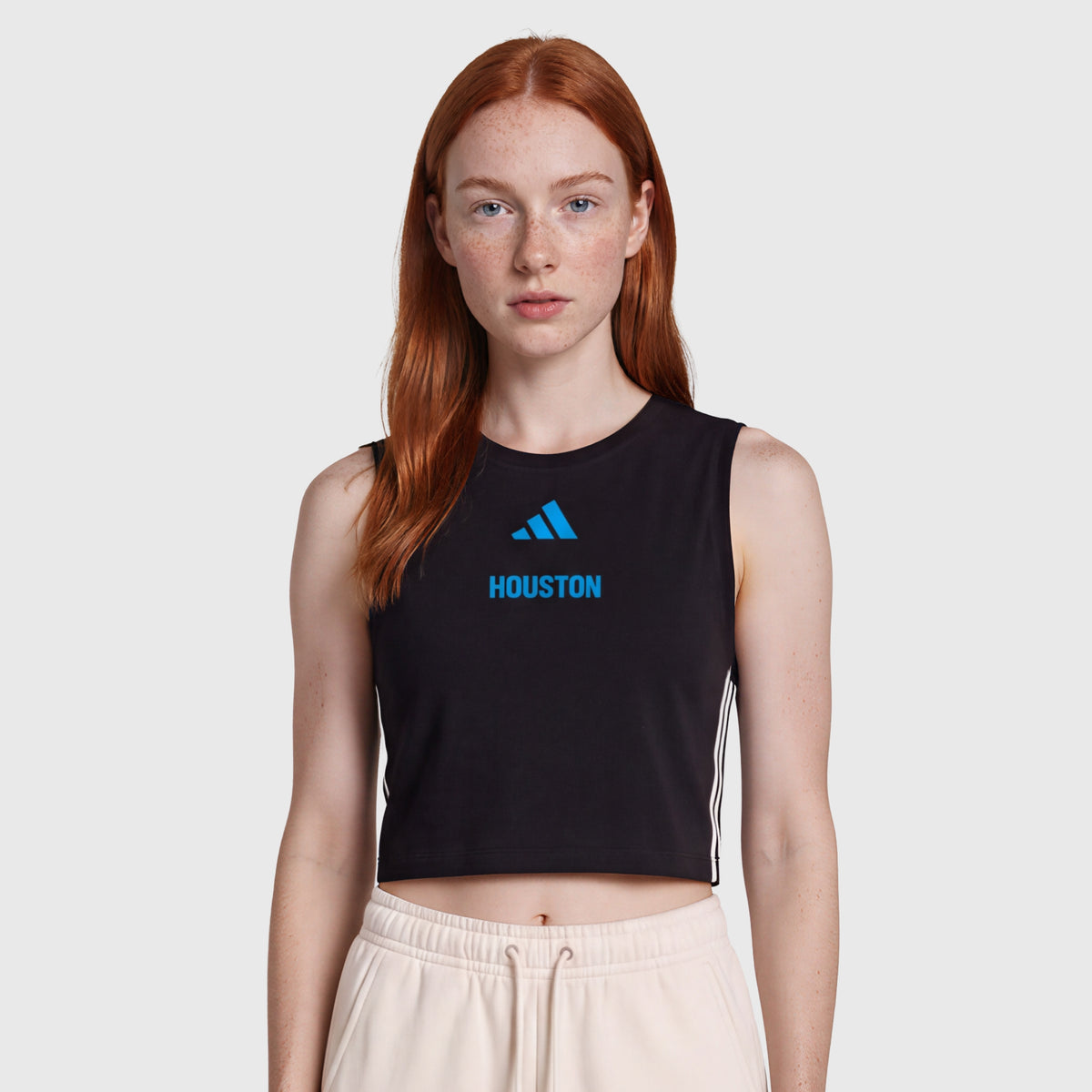 LOVB Houston x adidas Crop Tank
