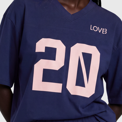 LOVB x Hype and Vice Oversized Football T-Shirt
