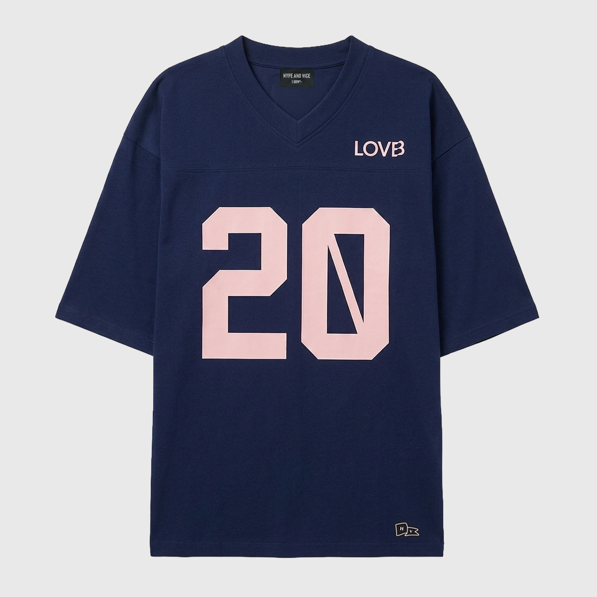 LOVB x Hype and Vice Oversized Football T-Shirt