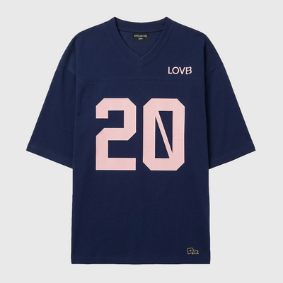LOVB x Hype and Vice Oversized Football T-Shirt