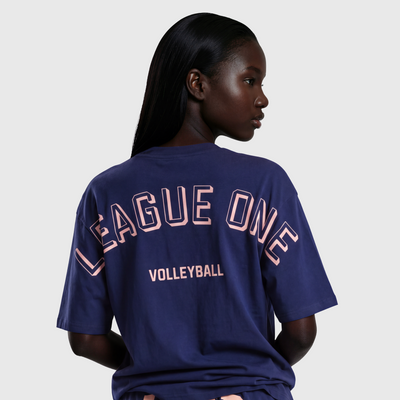 LOVB x Hype and Vice Oversized Football T-Shirt