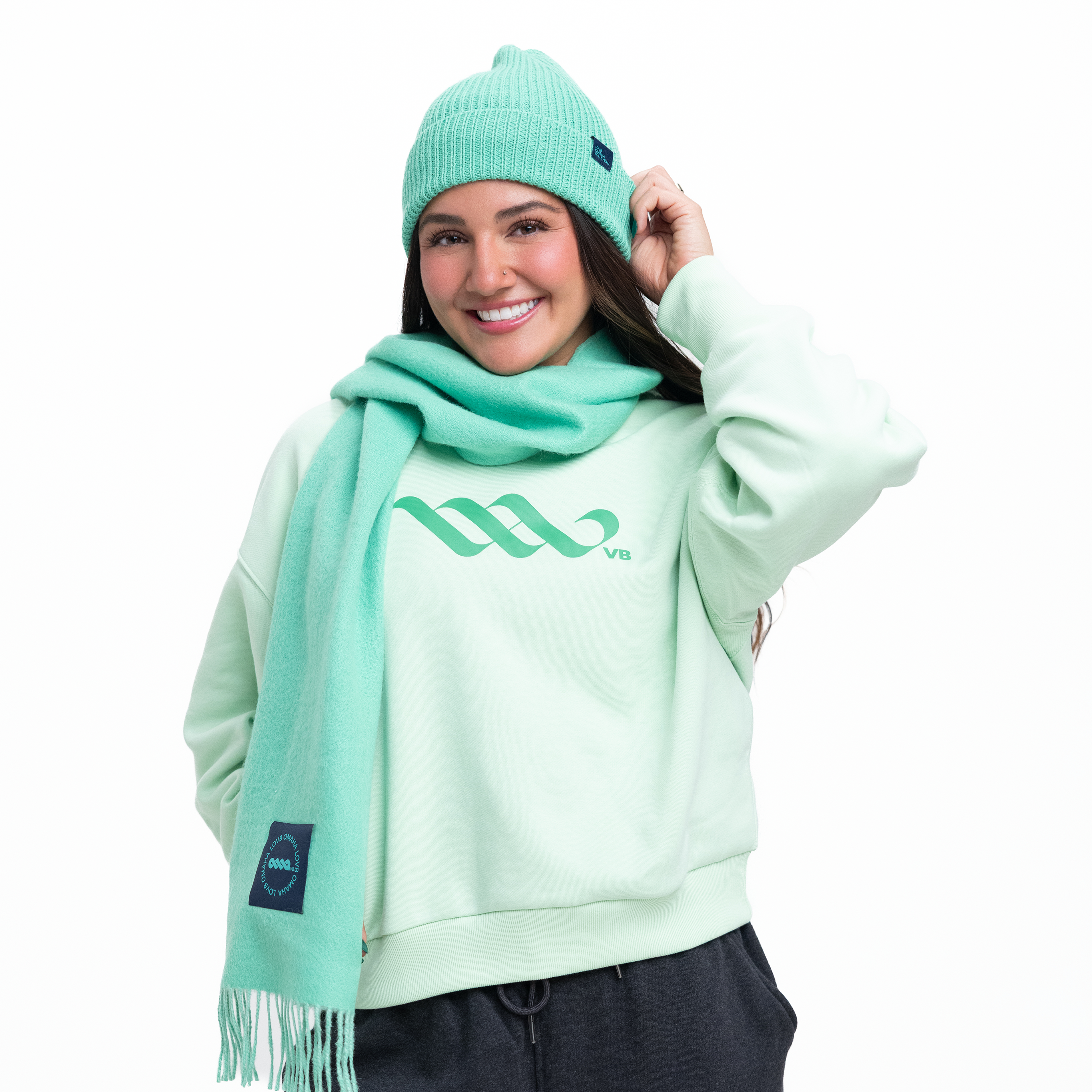 LOVB Nebraska Alpaca Beanie