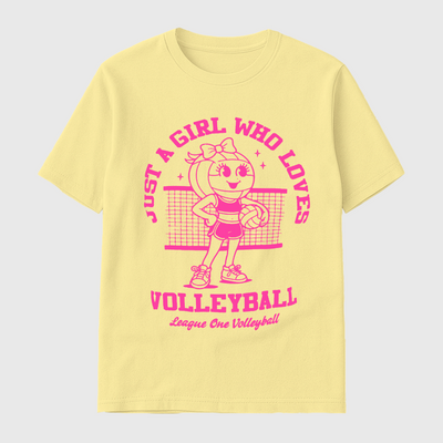 Just A Girl Who Loves Volleyball T-Shirt