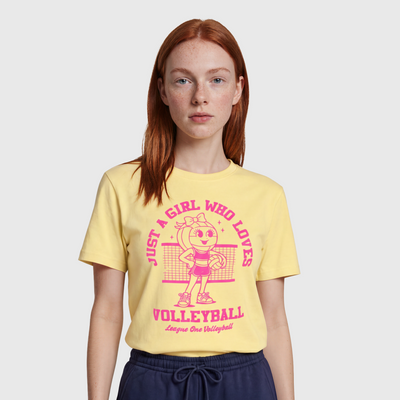 Just A Girl Who Loves Volleyball T-Shirt