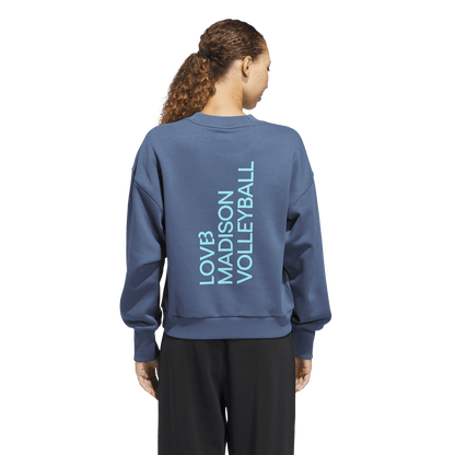 LOVB Madison x Adidas Cropped Crewneck Sweatshirt Pre-Order
