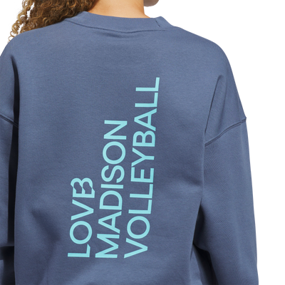 LOVB Madison x Adidas Cropped Crewneck Sweatshirt