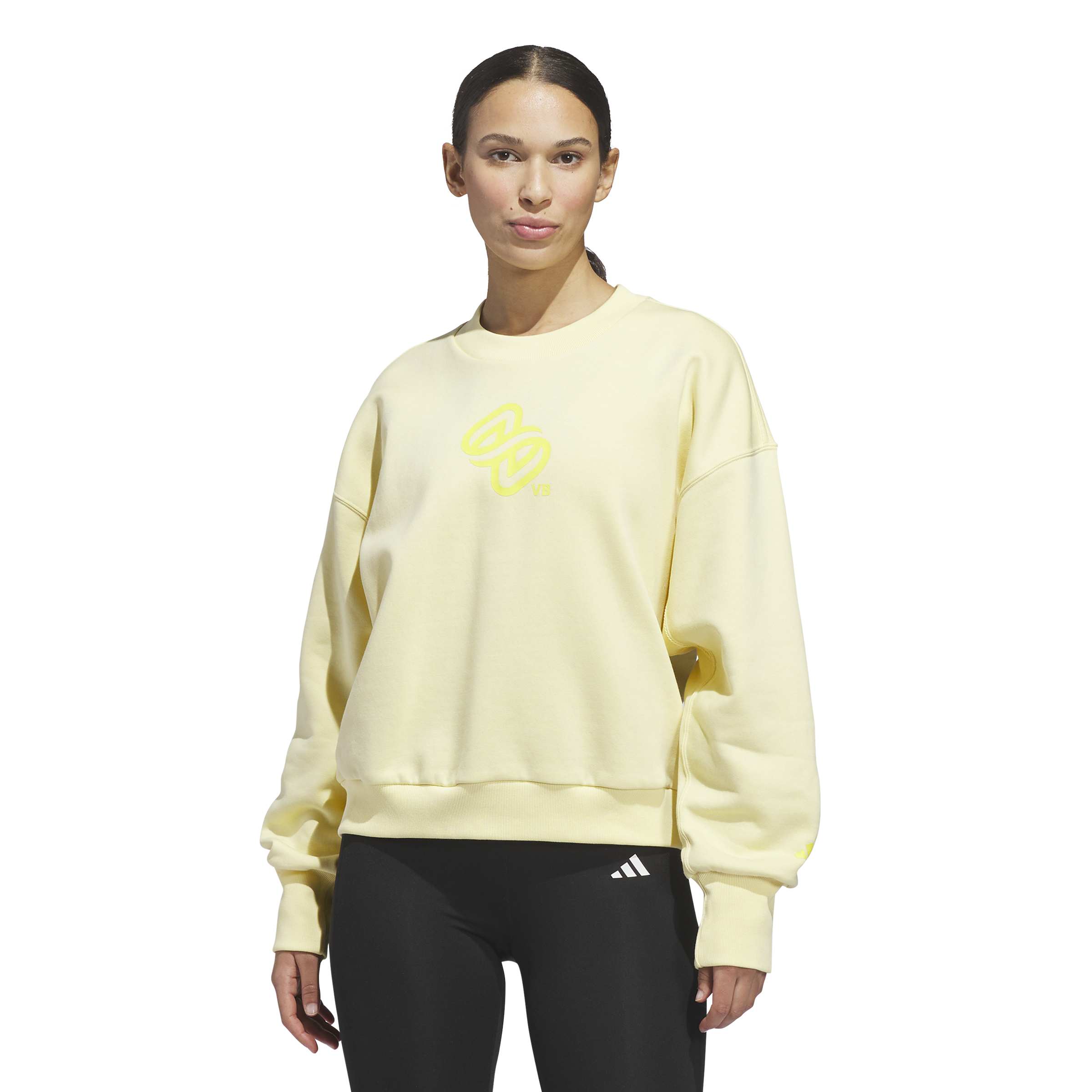 LOVB Salt Lake x Adidas Cropped Crewneck Sweatshirt