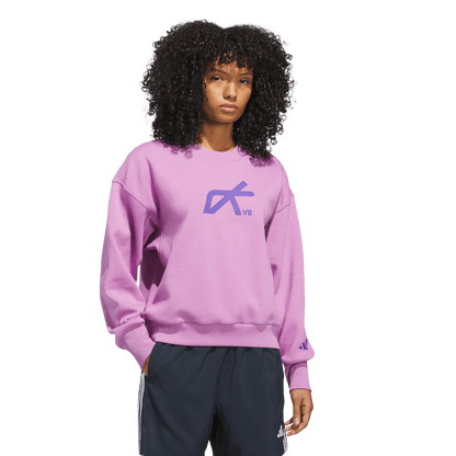 LOVB Austin x Adidas Cropped Crewneck Sweatshirt Pre-Order