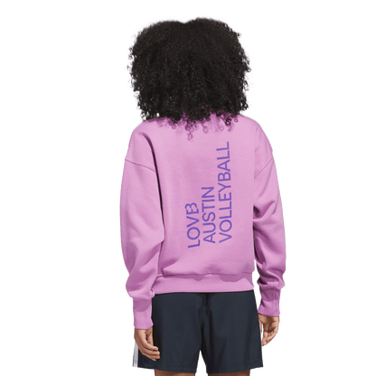 LOVB Austin x Adidas Cropped Crewneck Sweatshirt Pre-Order