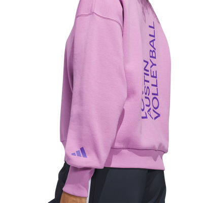 LOVB Austin x Adidas Cropped Crewneck Sweatshirt