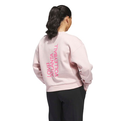 LOVB Atlanta x Adidas Cropped Crewneck Sweatshirt