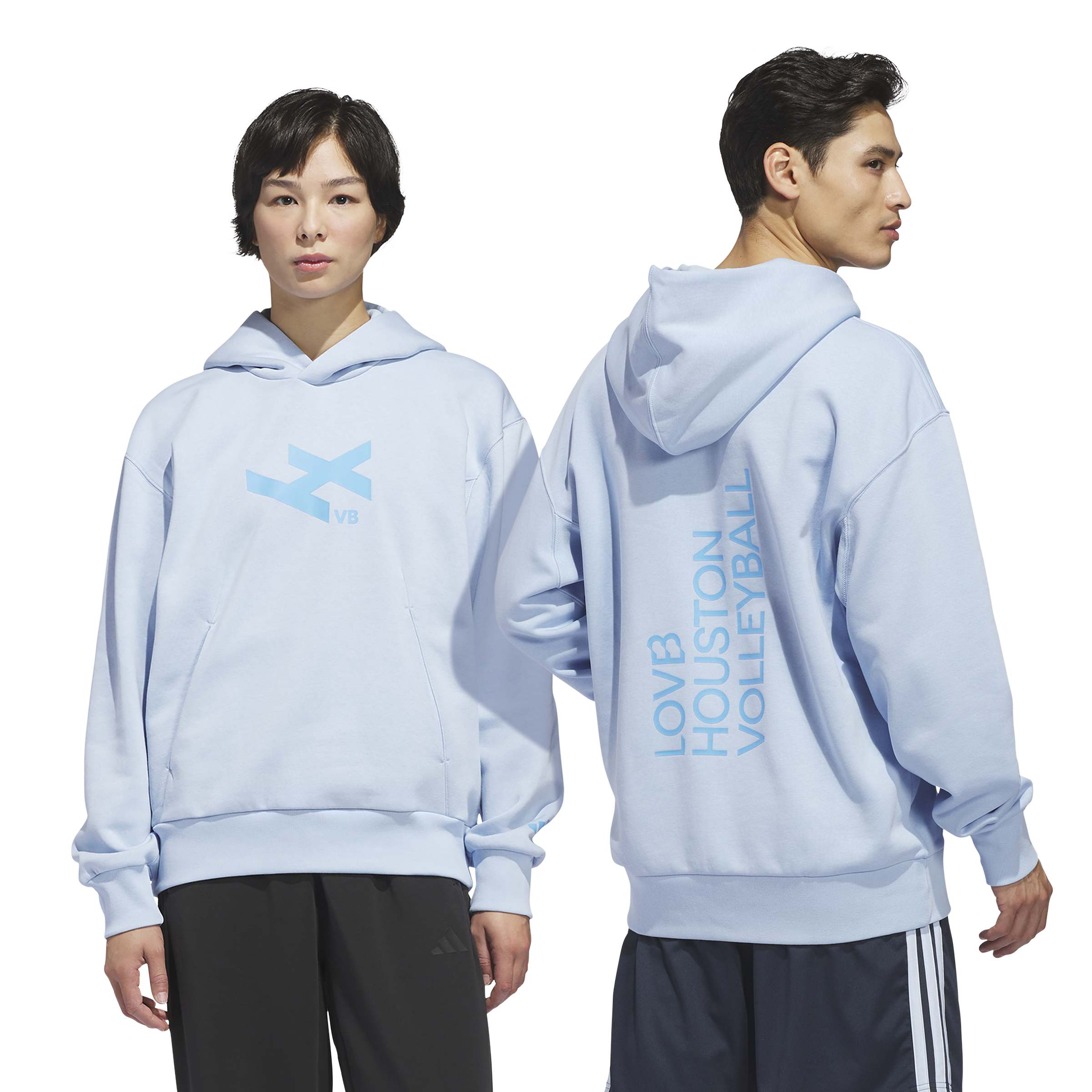 LOVB Houston x Adidas Oversized Hoodie