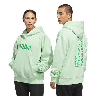 LOVB Nebraska x Adidas Oversized Hoodie