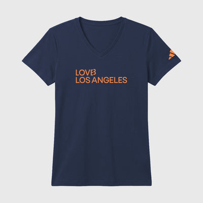 LOVB Los Angeles x adidas V Neck Tee