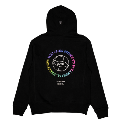 LOVB x TOGETHXR Everyone Watches Women's Volleyball Multi-Color Hoodie