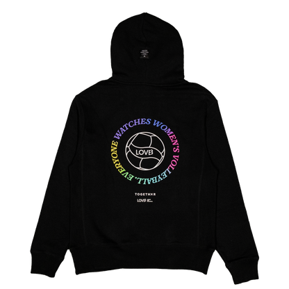 LOVB x TOGETHXR Everyone Watches Women's Volleyball Multi-Color Hoodie