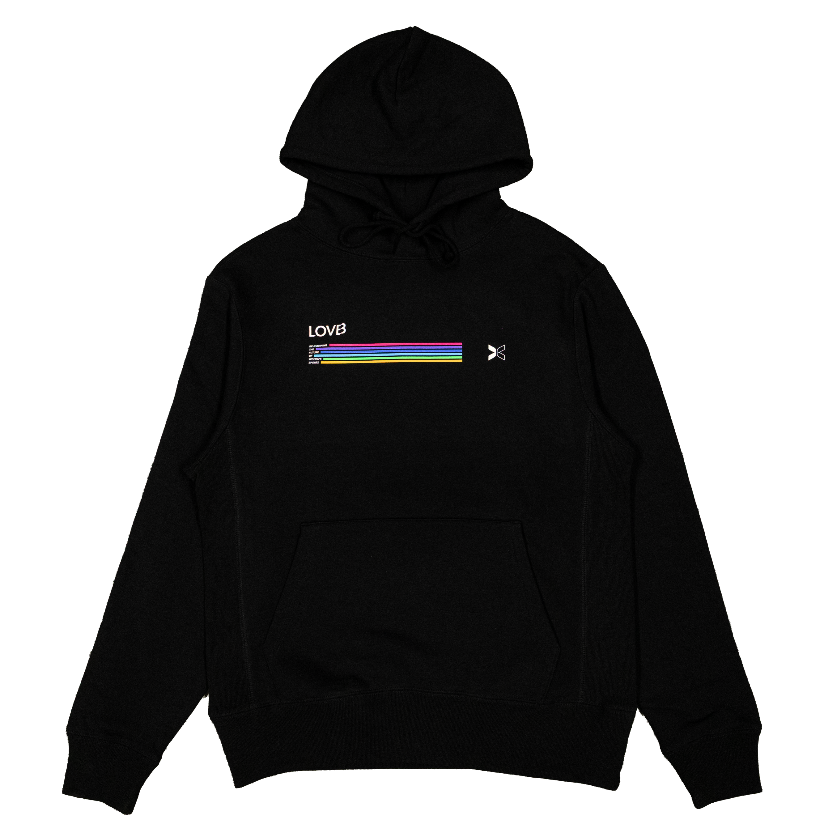 LOVB x TOGETHXR Everyone Watches Women's Volleyball Multi-Color Hoodie