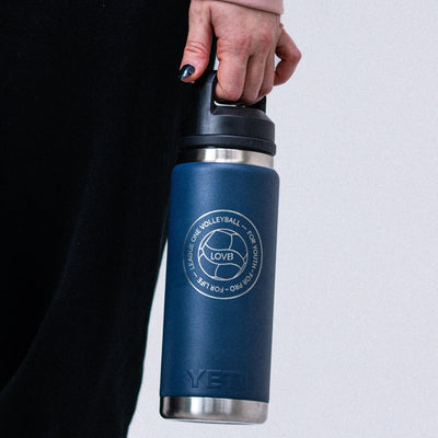 LOVB Volleyball YETI 26 oz Rambler Chug Bottle