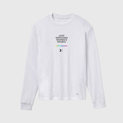 LOVB x TOGETHXR LOVB Watching Women's Sports Long Sleeve T-Shirt