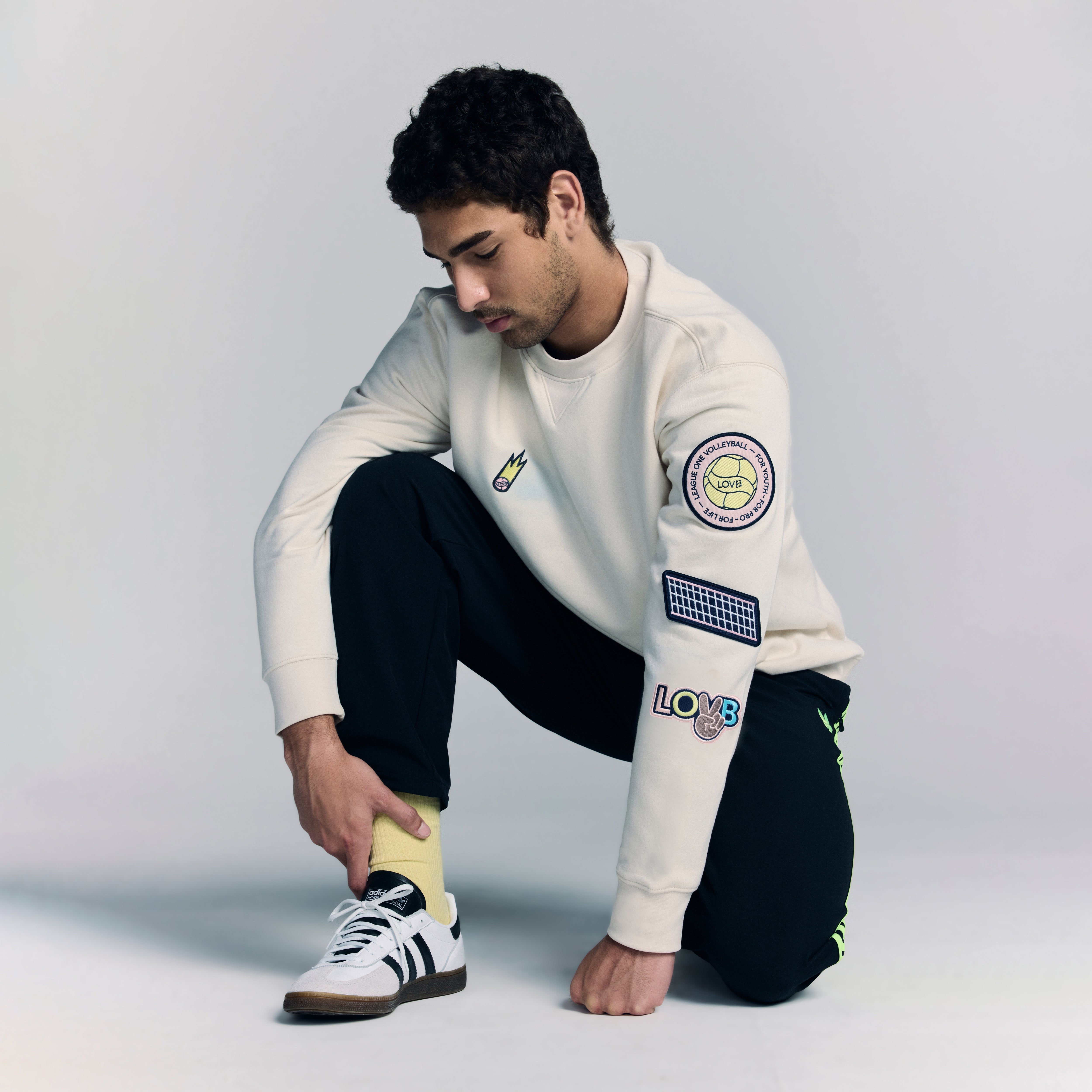 LOVB Essentials Patches Crewneck